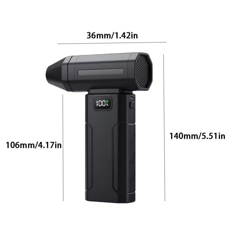 130000RPM Powerful Air Blower Turbo Jet Blower Brushless Motor Turbo Fan Jet Fan Cleaning Air Duster Blower Air Puissant Tool