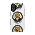 Classy Canine Tough Magnetic Phone Case — "The Classy Canine" Retro Dog Design
