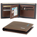 RFID Men’S Wallets, Stylish Bifold Wallets with 7 Credit Credit Cards 1 ID Window, Slim Minimalist Front Wallet/Credit Card Holder, Great Gift for Men