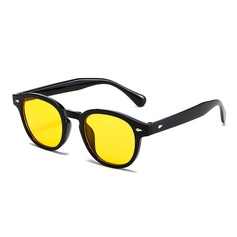 New Vintage Rectangle Sunglasses Men Women Luxury Brand Designer Square Sun Glasses Fashion Men Sun Glasses Oculus Christmas