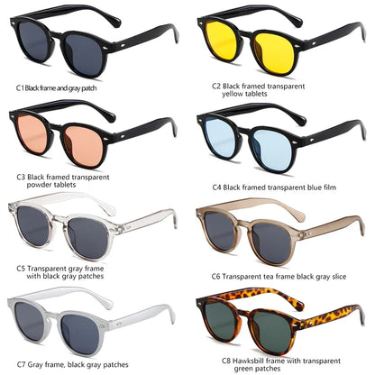 New Vintage Rectangle Sunglasses Men Women Luxury Brand Designer Square Sun Glasses Fashion Men Sun Glasses Oculus Christmas