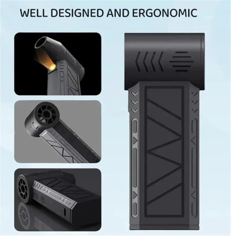 130000RPM Powerful Air Blower Turbo Jet Blower Brushless Motor Turbo Fan Jet Fan Cleaning Air Duster Blower Air Puissant Tool